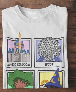 WDW Park Icons Polaroid T-Shirt