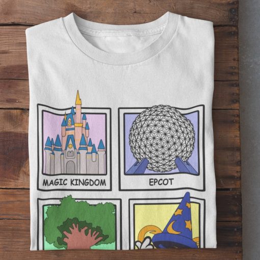 WDW Park Icons Polaroid T-Shirt