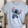 STITCH Baby Yoda SHIRT - Disneyworld Family Shirts, Disneyland Shirts