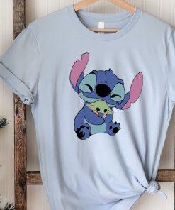 STITCH Baby Yoda SHIRT - Disneyworld Family Shirts, Disneyland Shirts