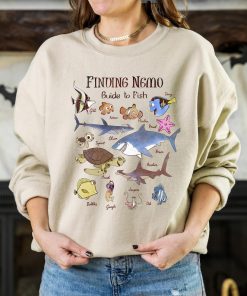 Disney Finding Nemo Funny Fish Guide Graphic T-Shirt