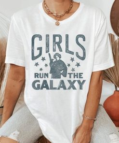 Vintage Star Wars Princess Leia Girls Run The Galaxy Shirt