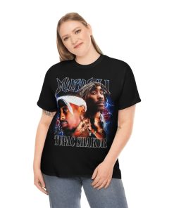 2PAC Shakur Shirt Throwback Tee, T-shirt | Rap tee, Streetwear