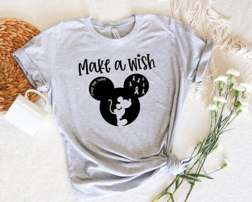 Cancer Shirt, Make A Wish, Disney Cancer Shirt