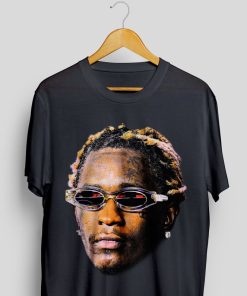 YOUNG THUG "SLATT" Front an Back Throwback Tee, T-shirt | Rap tee