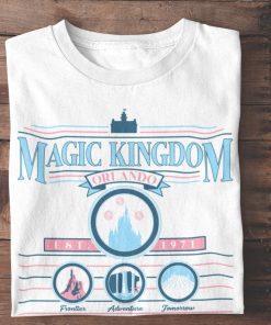 Magic Kingdom Collegiate Vintage Style T-Shirt