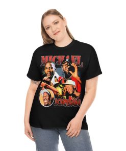 Michael Jordan Shirt Throwback Tee, T-shirt | Rap tee, Streetwear