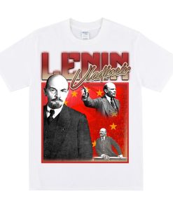 LENIN Homage T-shirt, Lenin Shirt For Men, Gift For Socialists