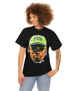 Dennis Rodman Shirt Throwback Front and Back BOOTLEG tee T-shirt