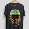 Dennis Rodman Shirt Throwback Front and Back BOOTLEG tee T-shirt