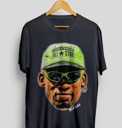 Dennis Rodman Shirt Throwback Front and Back BOOTLEG tee T-shirt