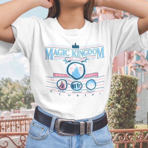 Magic Kingdom Collegiate Vintage Style T-Shirt