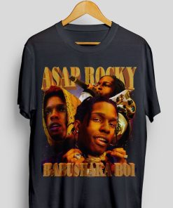 ASAP Rocky Shirt Throwback Tee, T-shirt | Rap tee, Streetwear