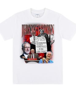 JEREMY CORBYN Homage T-shirt, For The Many Not The Few