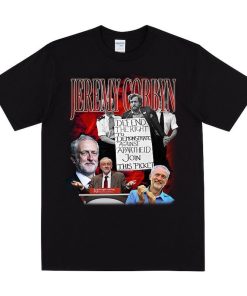 JEREMY CORBYN Homage T-shirt, For The Many Not The Few