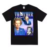 MARGARET THATCHER Homage T-shirt, The Lady Is Not For Turning