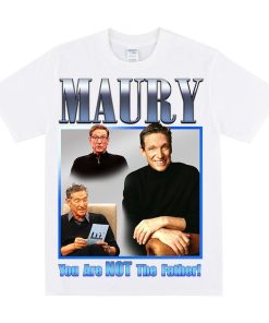 MAURY POVICH Tribute T-shirt, Congrats To New Dad Print