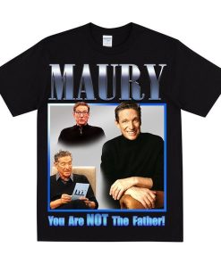 MAURY POVICH Tribute T-shirt, Congrats To New Dad Print