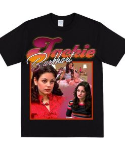 JACKIE BURKHART Homage T-shirt, 70s Pop Culture Theme