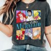 Retro The Little Mermaid Ariel Ursula Eric Prince Disney T-shirt