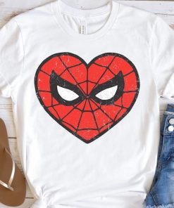 Marvel Amazing Spider-Man Heart Funny Retro 90s Shirt, MCU Fans Gift