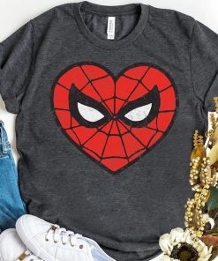 Marvel Amazing Spider-Man Heart Funny Retro 90s Shirt, MCU Fans Gift