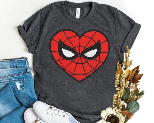 Marvel Amazing Spider-Man Heart Funny Retro 90s Shirt, MCU Fans Gift