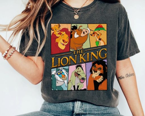 Retro Disney The Lion King Characters Squad Simba Timon Pumbaa Rafiki