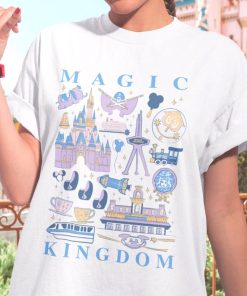 Magic Kingdom Park Icons T-Shirt