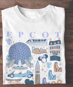 Epcot Center Park Icons T-Shirt