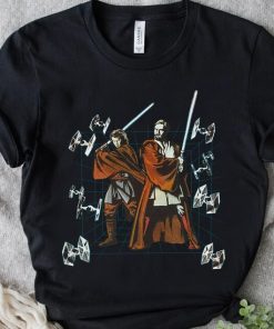 Star Wars Anakin Skywalker & Obi-Wan Kenobi Graphic Shirt