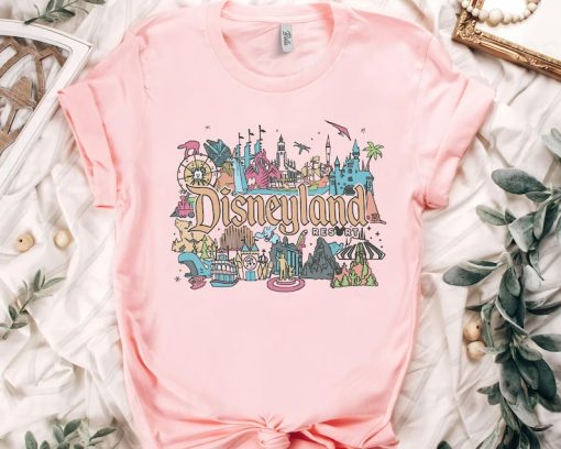 Disneyland Resort Happiest Place on Earth Vintage Shirt