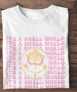 It's A Small World Retro Trendy Style T-Shirt