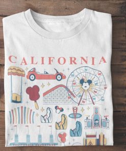 California Adventure Park Icons T-Shirt