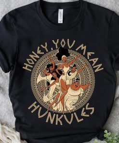 Disney Hercules Diva The Muses Honey You Mean Hunkules Retro 90s Shirt