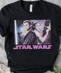 Star Wars Padme & Anakin Skywalker Portrait Retro 1977 Shirt