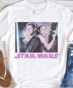 Star Wars Padme & Anakin Skywalker Portrait Retro 1977 Shirt