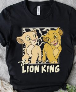 Disney Lion King Simba And Young Nala Hakuna Matata Retro Shirt