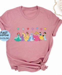 Disney Princesses squad Shirt, Disney Princess Balloons Sweatshirt