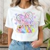 Princess Watercolor T-shirt, Disney Castle shirt