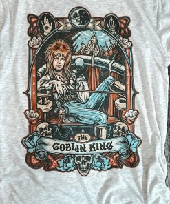 Labyrinth Jareth Shirt, Art Nouveau Labyrinth Bowie Movie Tee