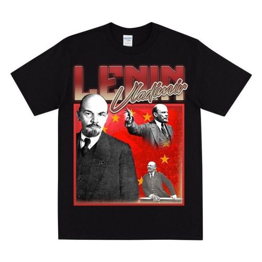 LENIN Homage T-shirt, Lenin Shirt For Men, Gift For Socialists