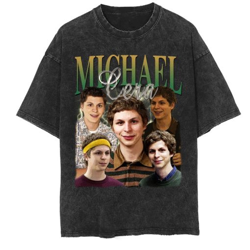 Michael Cera Vintage Washed T-Shirt