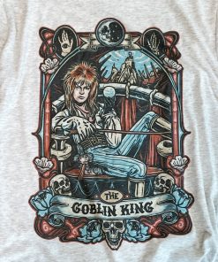 Labyrinth Jareth Shirt, Art Nouveau Labyrinth Bowie Movie Tee