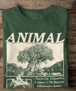 Animal Kingdom Vintage Style Graphic T-Shirt