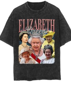 Queen Elizabeth II Vintage Washed T-Shirt