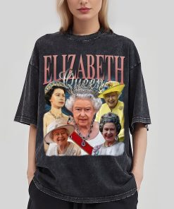 Queen Elizabeth II Vintage Washed T-Shirt