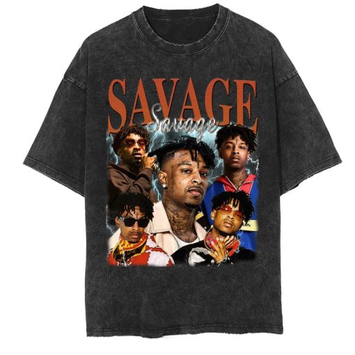 21 Savage Vintage Washed T-Shirt