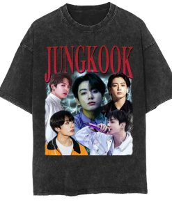 Jungkook Vintage Washed T-Shirt