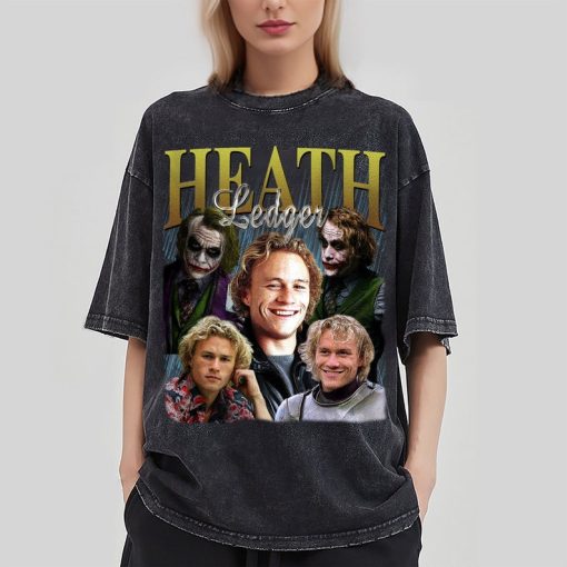 Heath Ledger Vintage Washed T-Shirt